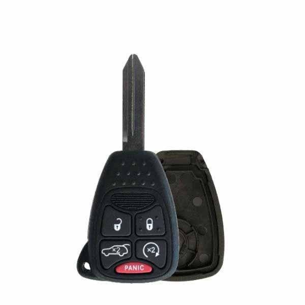 KeylessFactory: UHShell: RUGGED 5 BUTTON REMOTE hEAD SHELL CHRYSLER DODGE JEEP OHT692427AA